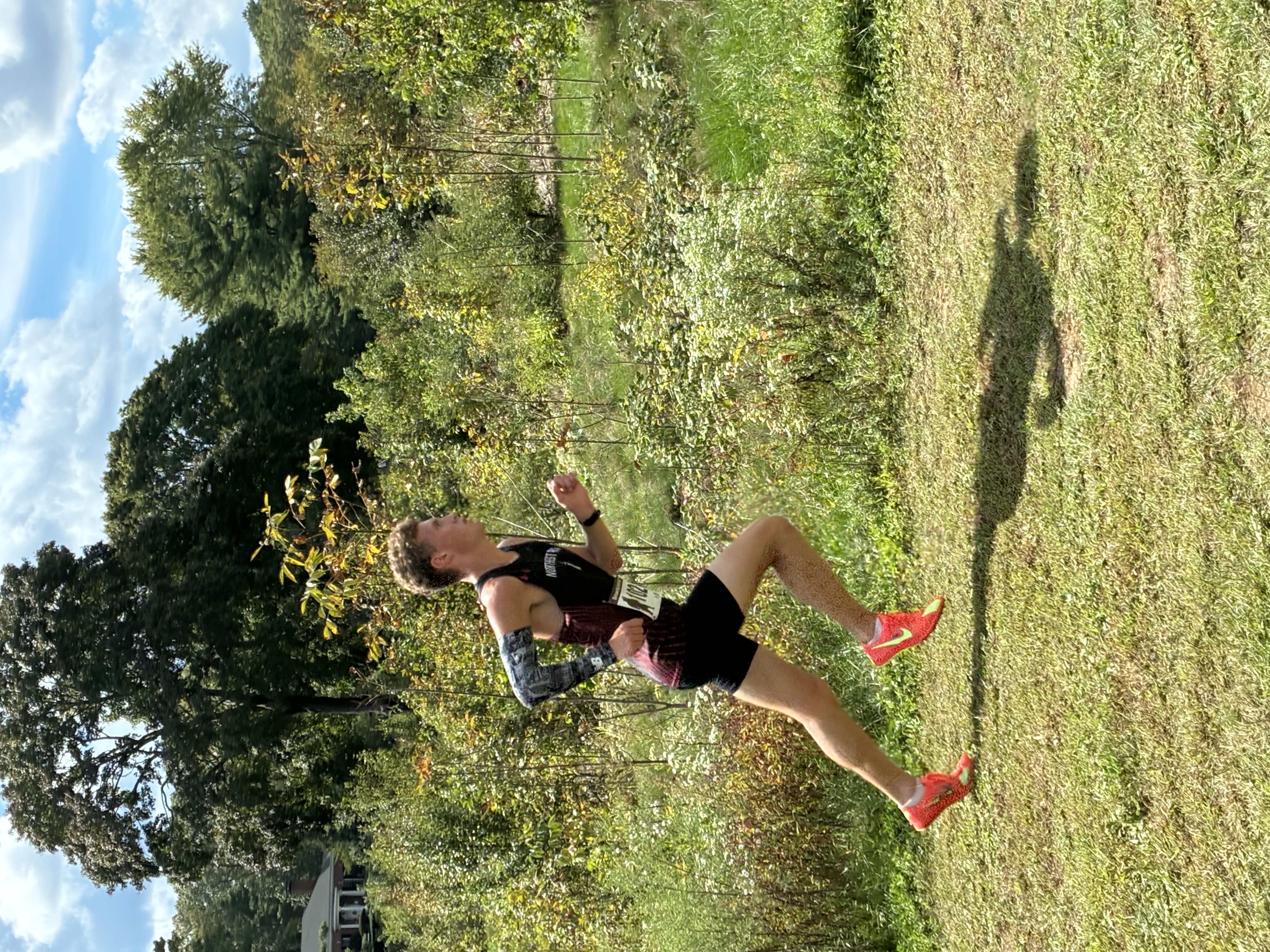 Sean running at xc nationals 2026 for northeastern club running