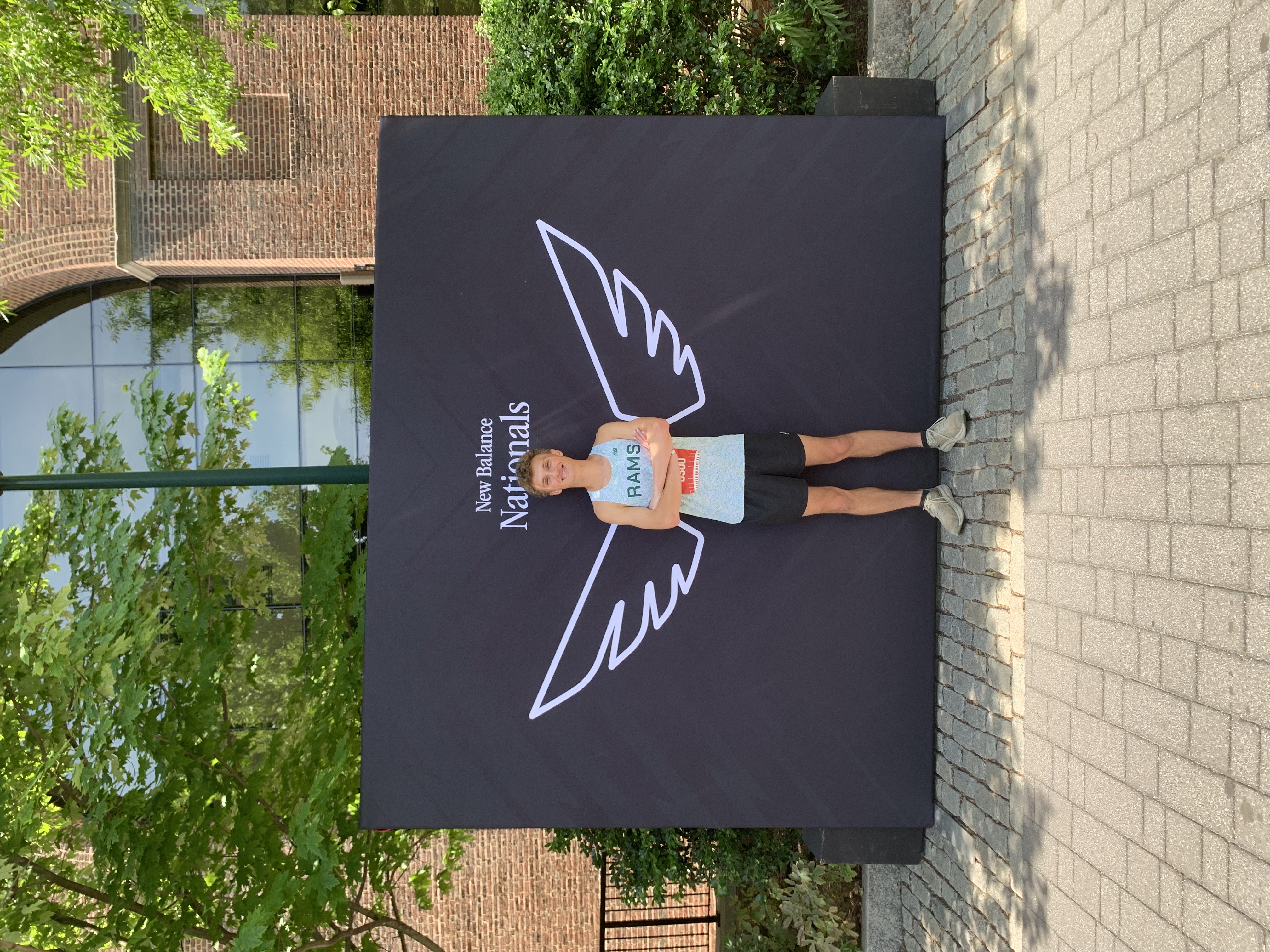 sean at new balance nationals 2024 spring at UPenn