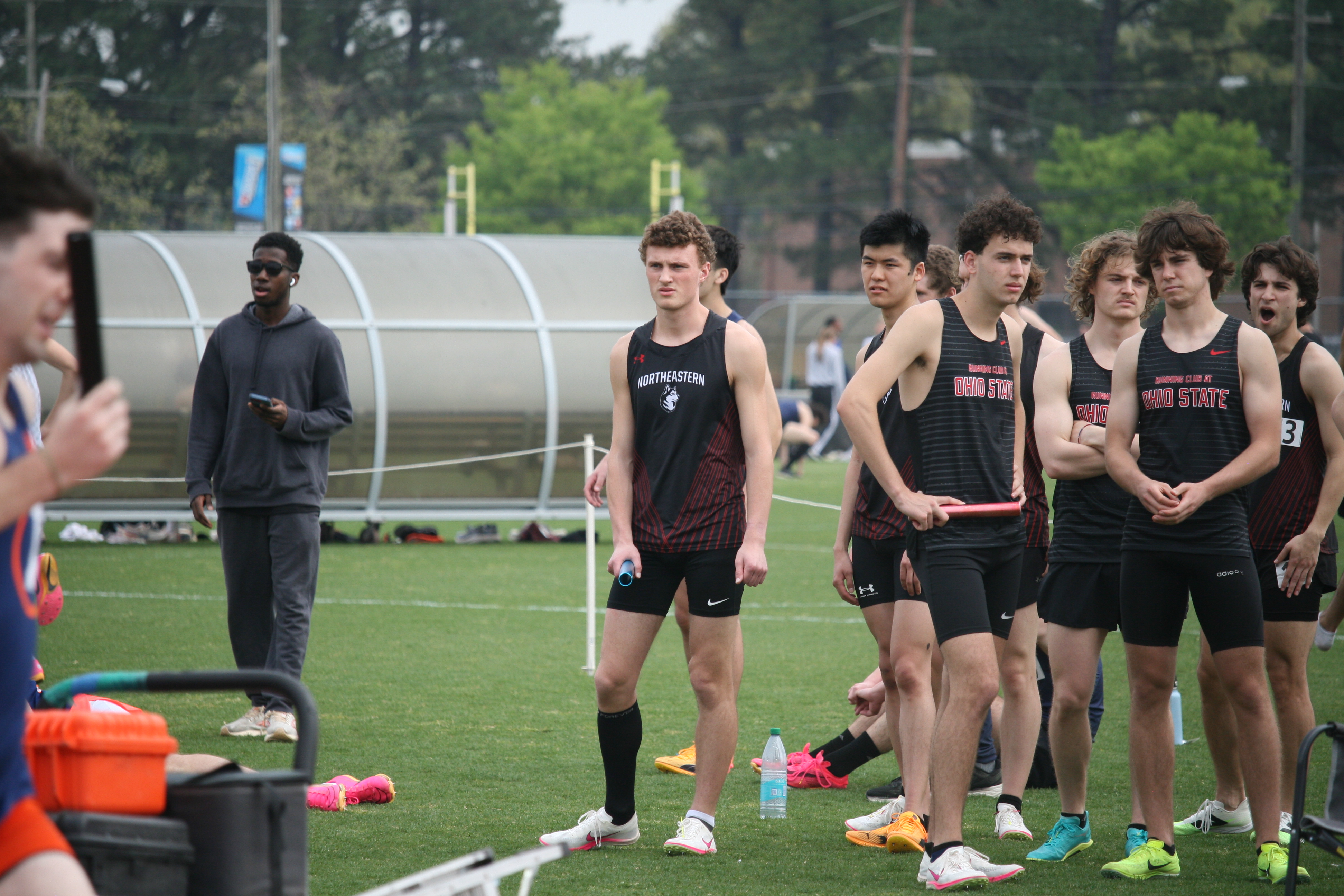 2025 Northeastern Run Club Spring Nationals picture of sean before race