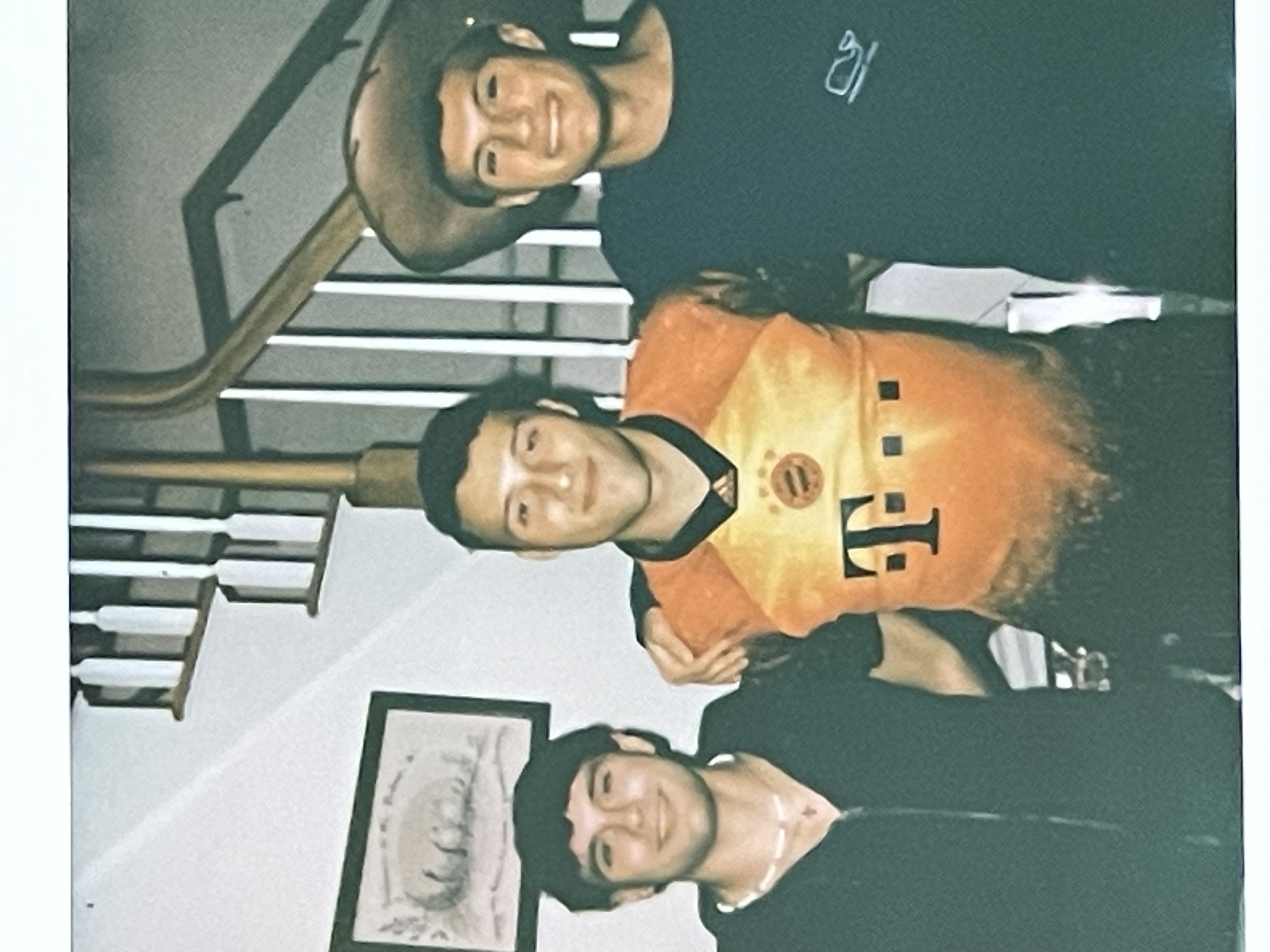Picture of Sean and his two triplet brothers, Kyle and Ryan